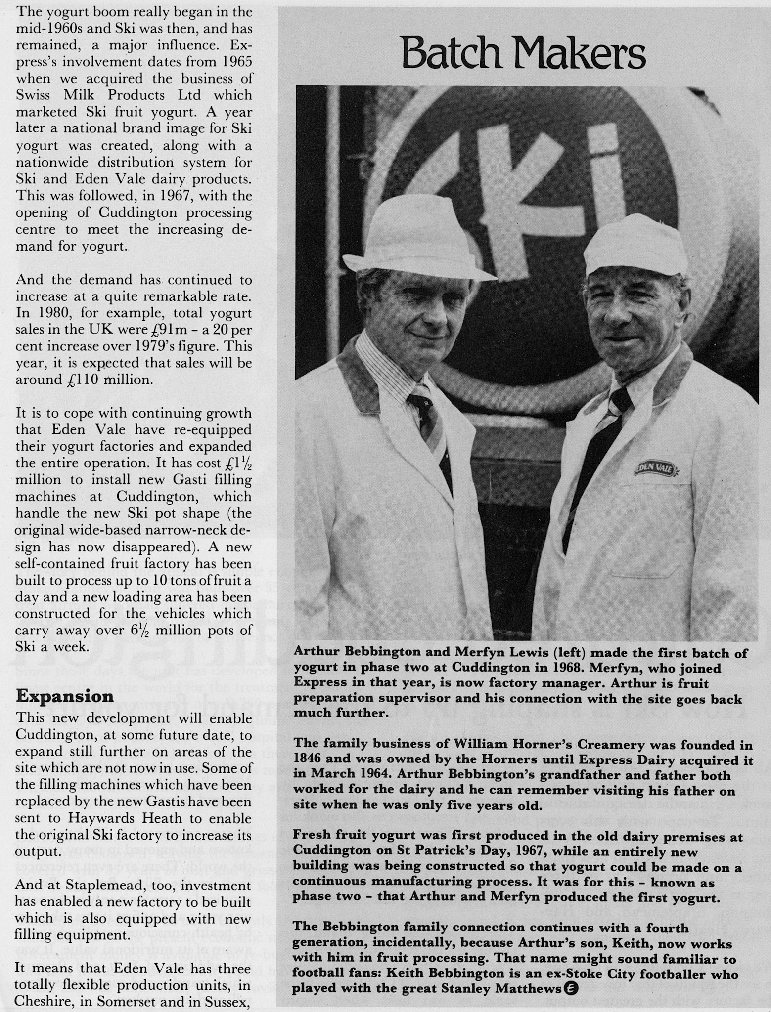 1981 Cultured Cuddington from Express News