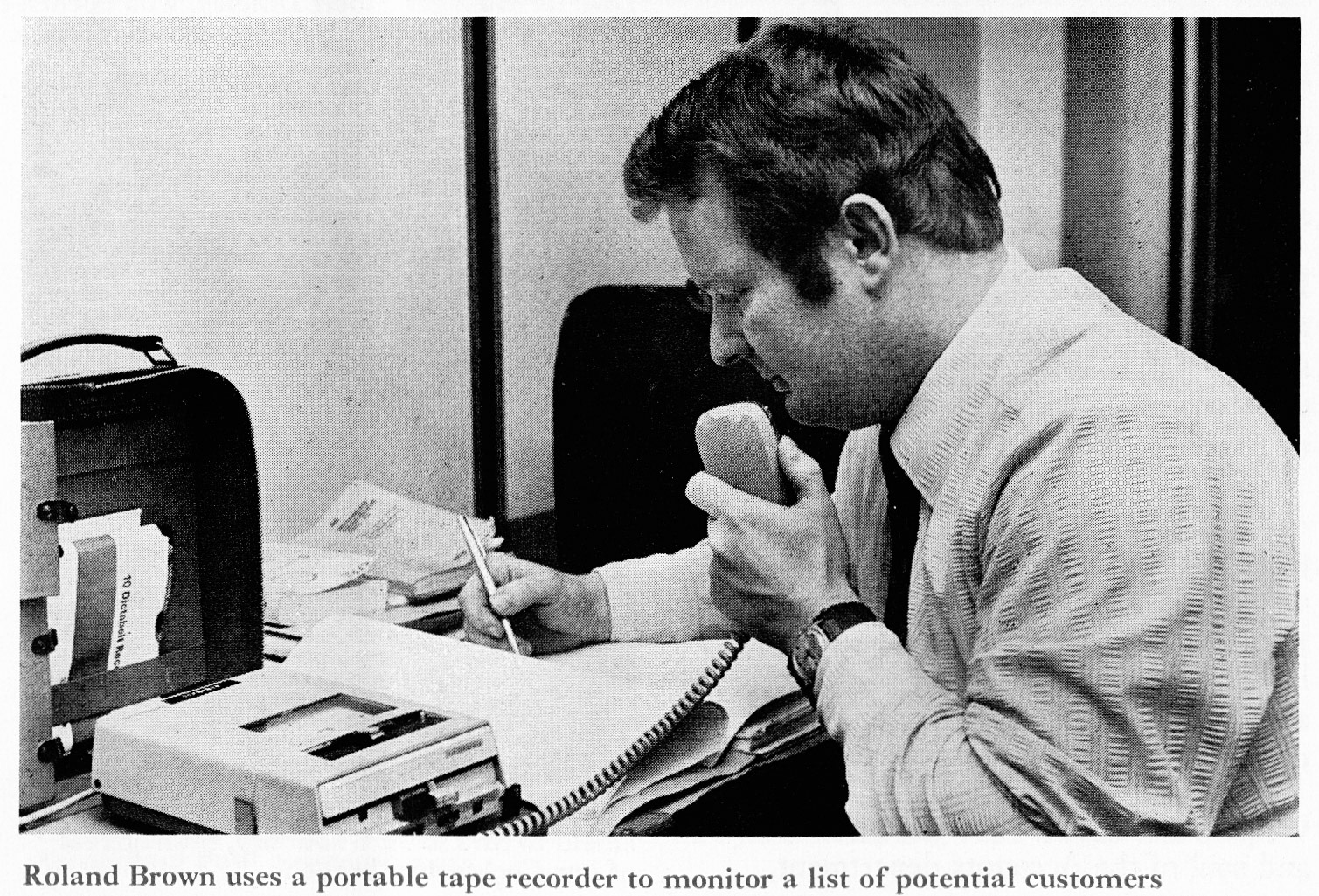 1973 Industrial Sales Roland Brown at South Ruislip