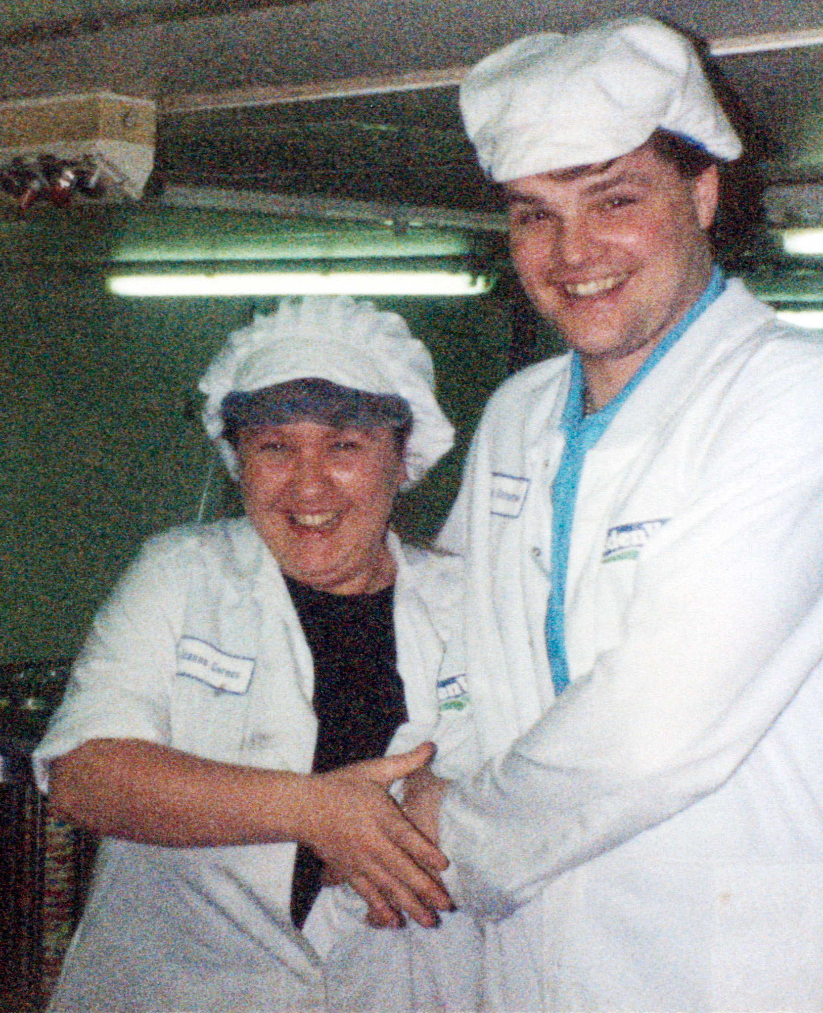 1986 Joanne Cornes and Steve Robinson at Cuddington (Courtesy Sue Harradine)