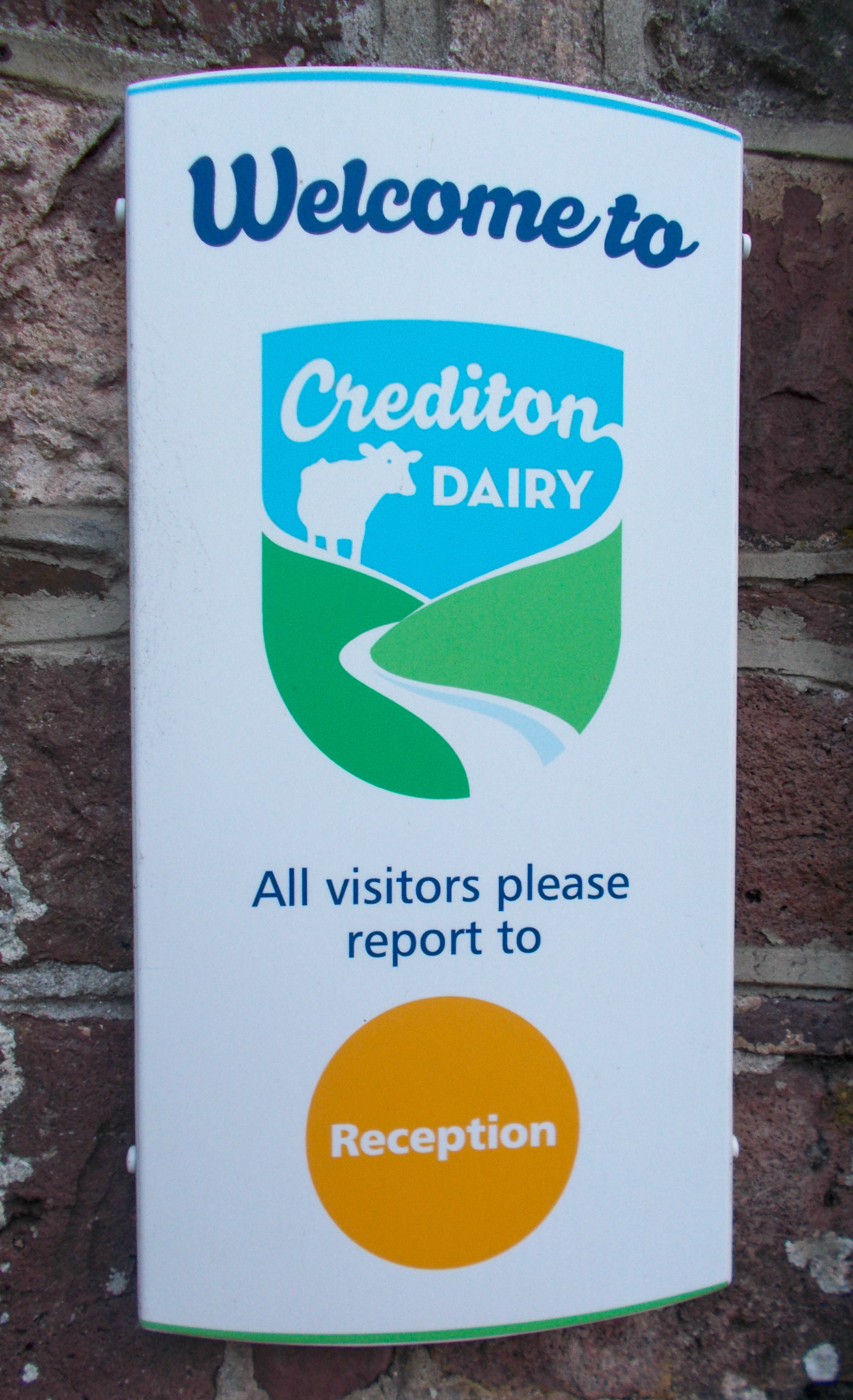 2014 Crediton Dairy Signs and Entrance (Courtesy Paul Smith)