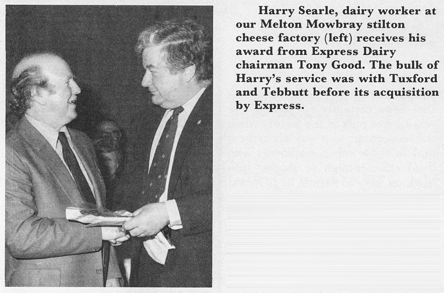 1982 TONY GOOD (Harry Searle retirement at Melton)