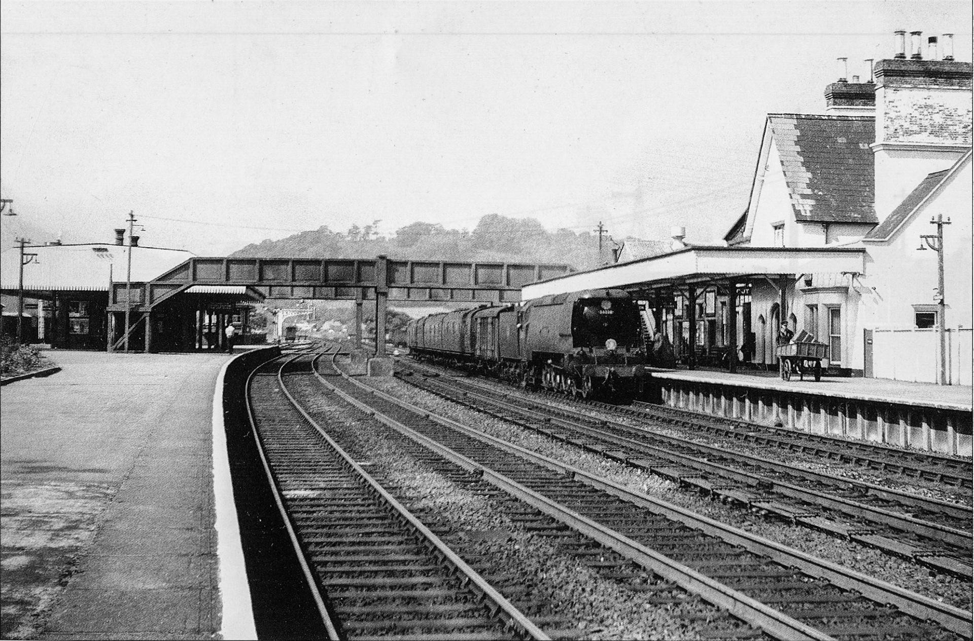 1960 Seaton Junction Survey-British Railways Illustrated August Vol 21 No 11 Page 481 (Author John Nicholas)