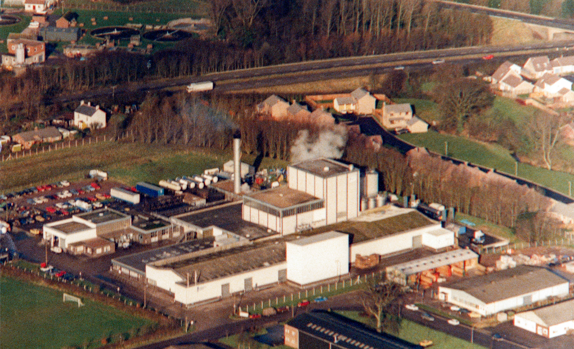 1992 Honiton Creamery just before closure (Courtesy Bill Wilson)