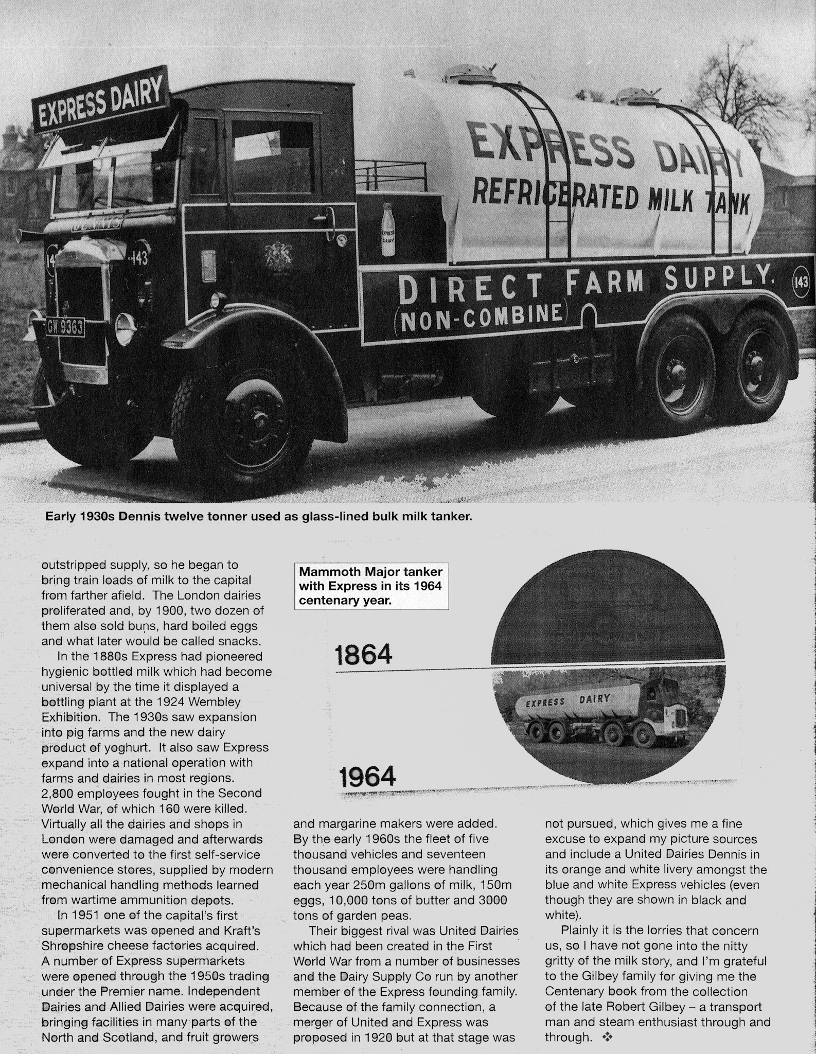 2016 Nick Baldwin's article in 'Classic & Vintage Commercials'.