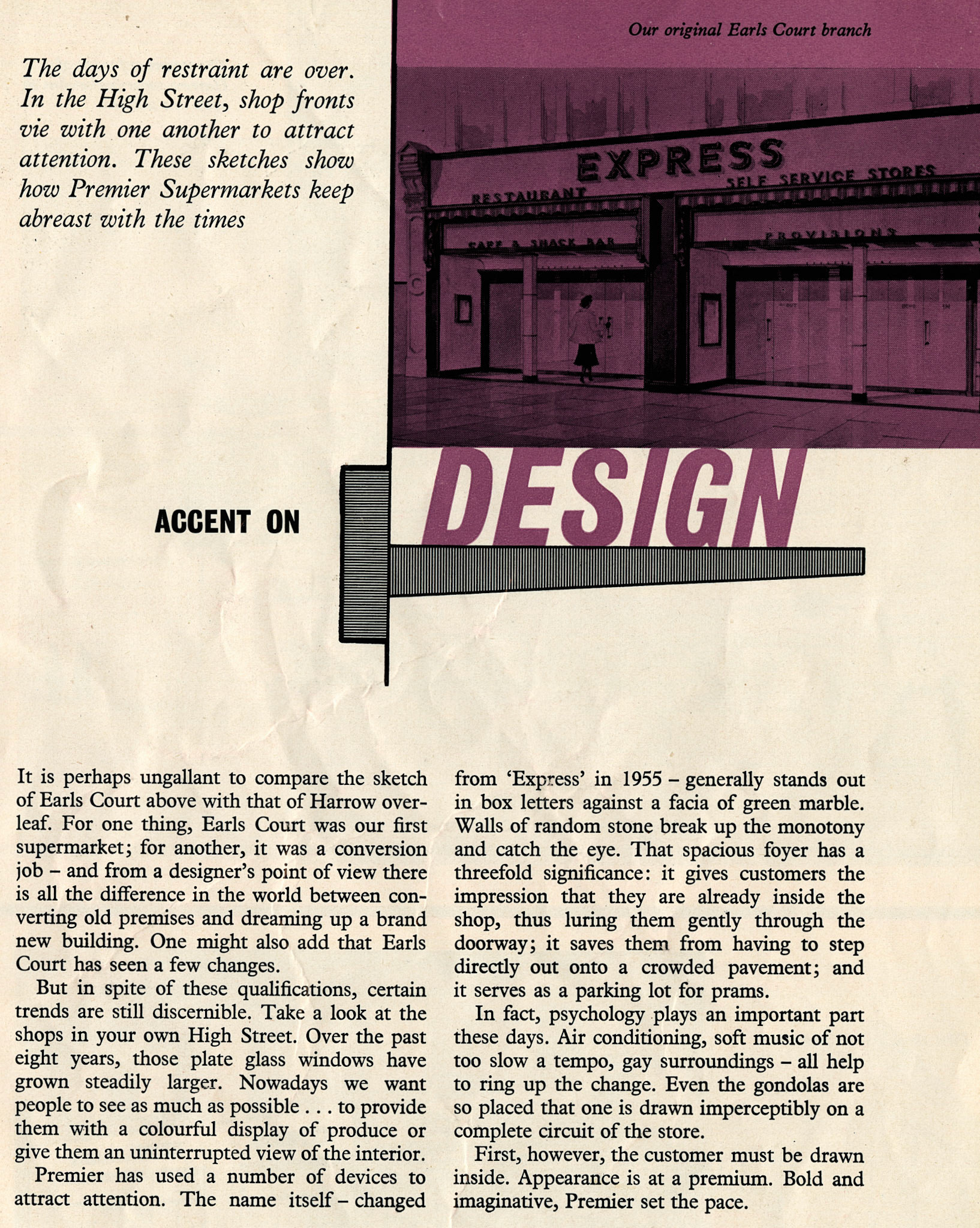 1959 New designs for retail stores
