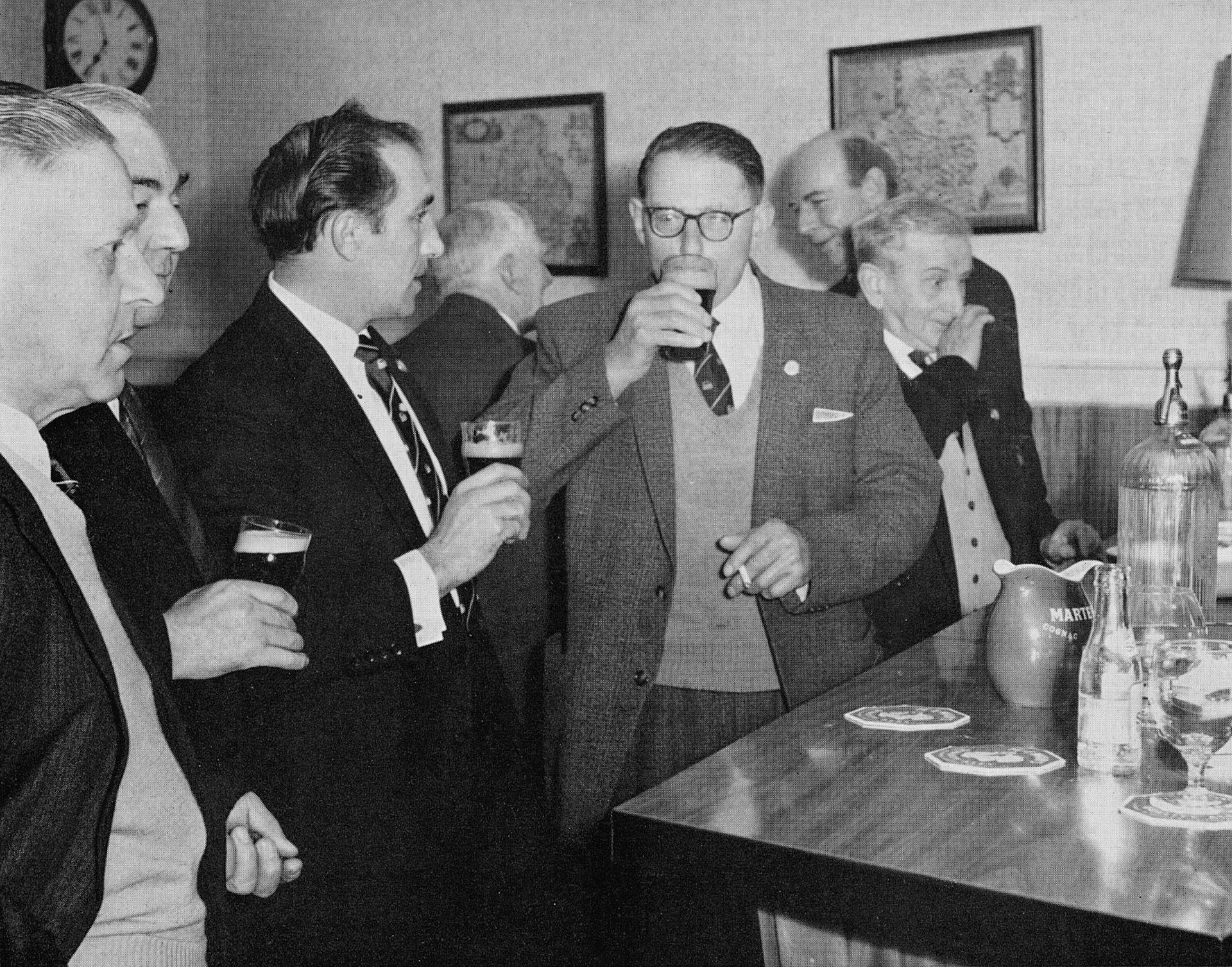 1966 Appleby Long Service Dinner at the Tufton Arms (Express News Summer 1966)