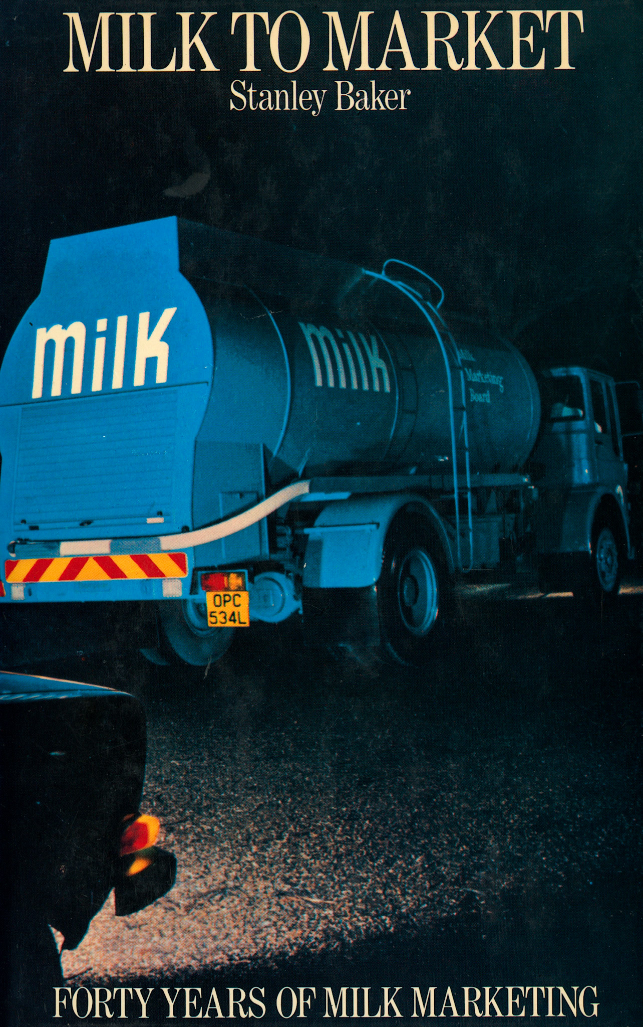 1973 'Milk to Market' Illustrations by Stanley Baker - Dust Jacket