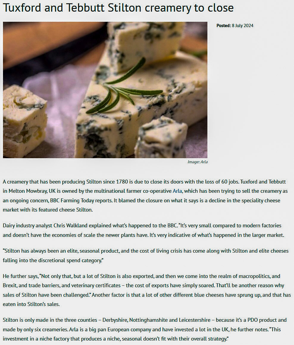 2024 Tuxford and Tebbutt closure (Courtesy Dairy Industries International)