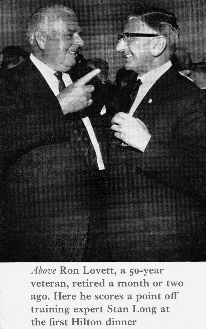 1969 Ron Lovett with Stan Long.  (Express News Summer)