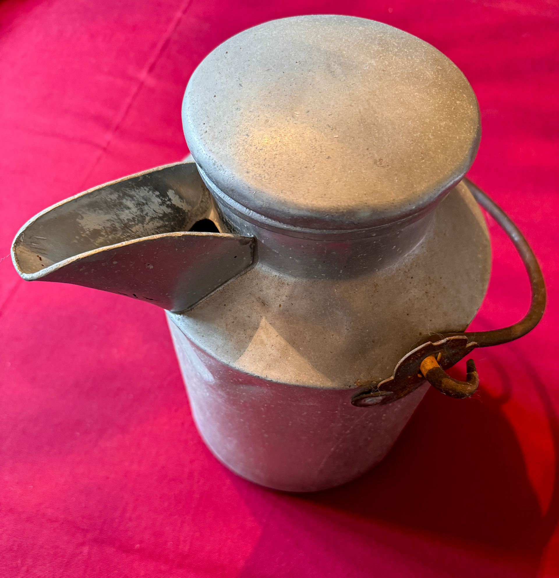 2024 Beryl Purslove memorabilia-hand milk churn. (Courtesy Beryl Purslove)