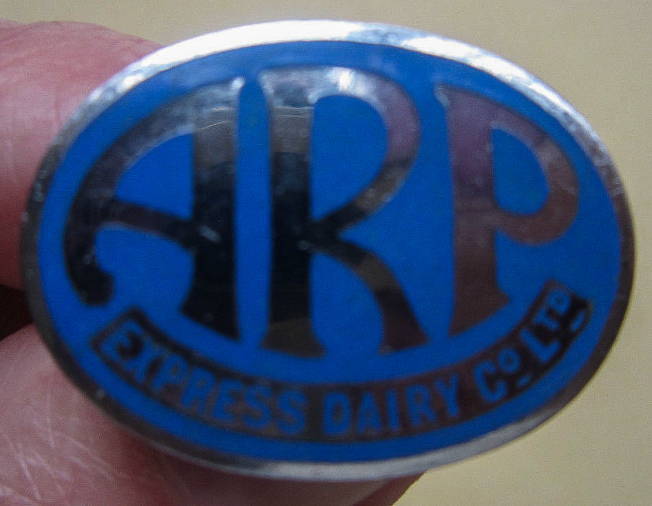 1940's Second World War ARP (Air Raid Precautions) badge (Courtesy Michael Aldread)