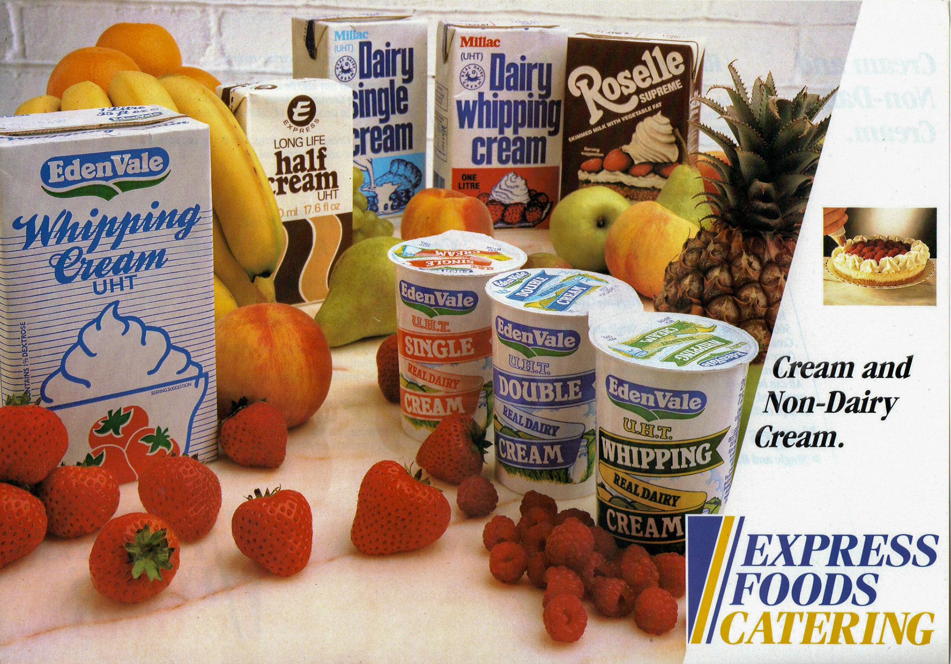 1980's Express Catering Foods 'Van Sales' leaflets (Courtesy Robert Turner)