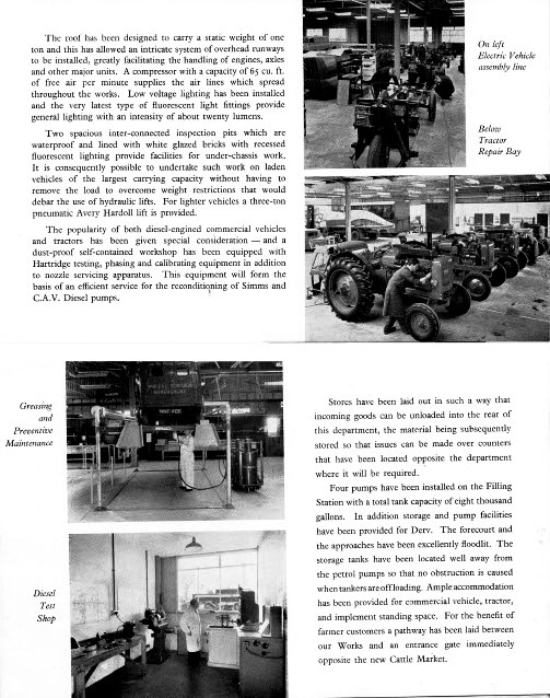 1957 Wales &amp; Edwards Souvenir Brochure, produced to mark the opening of the new Harlescott works in April. (Courtesy milkfloats.org.uk)