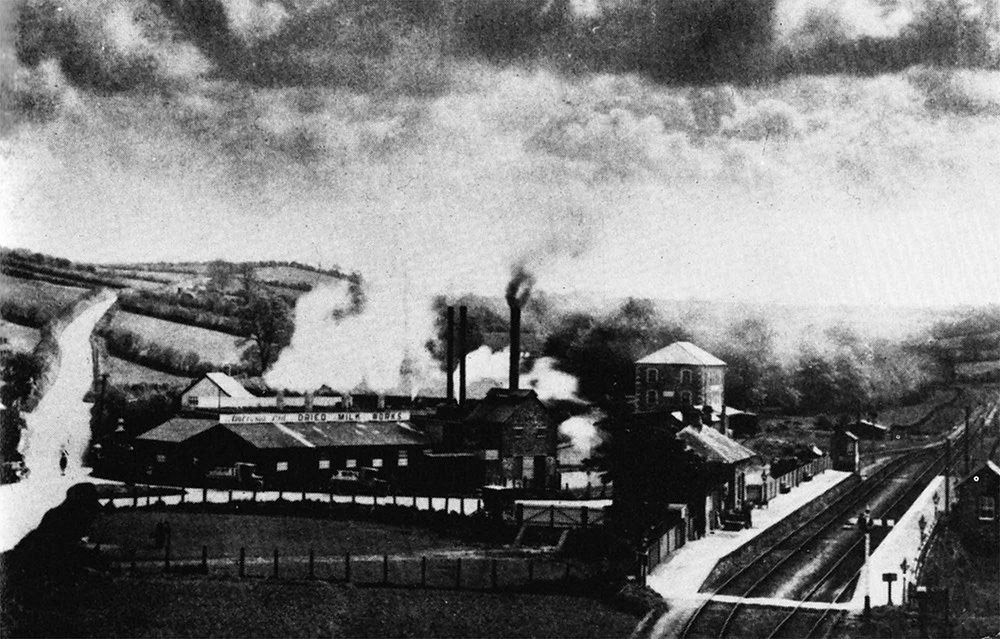 1910c Ambrosia's other factory at nearby Lifton. (Courtesy Aarchive Films)