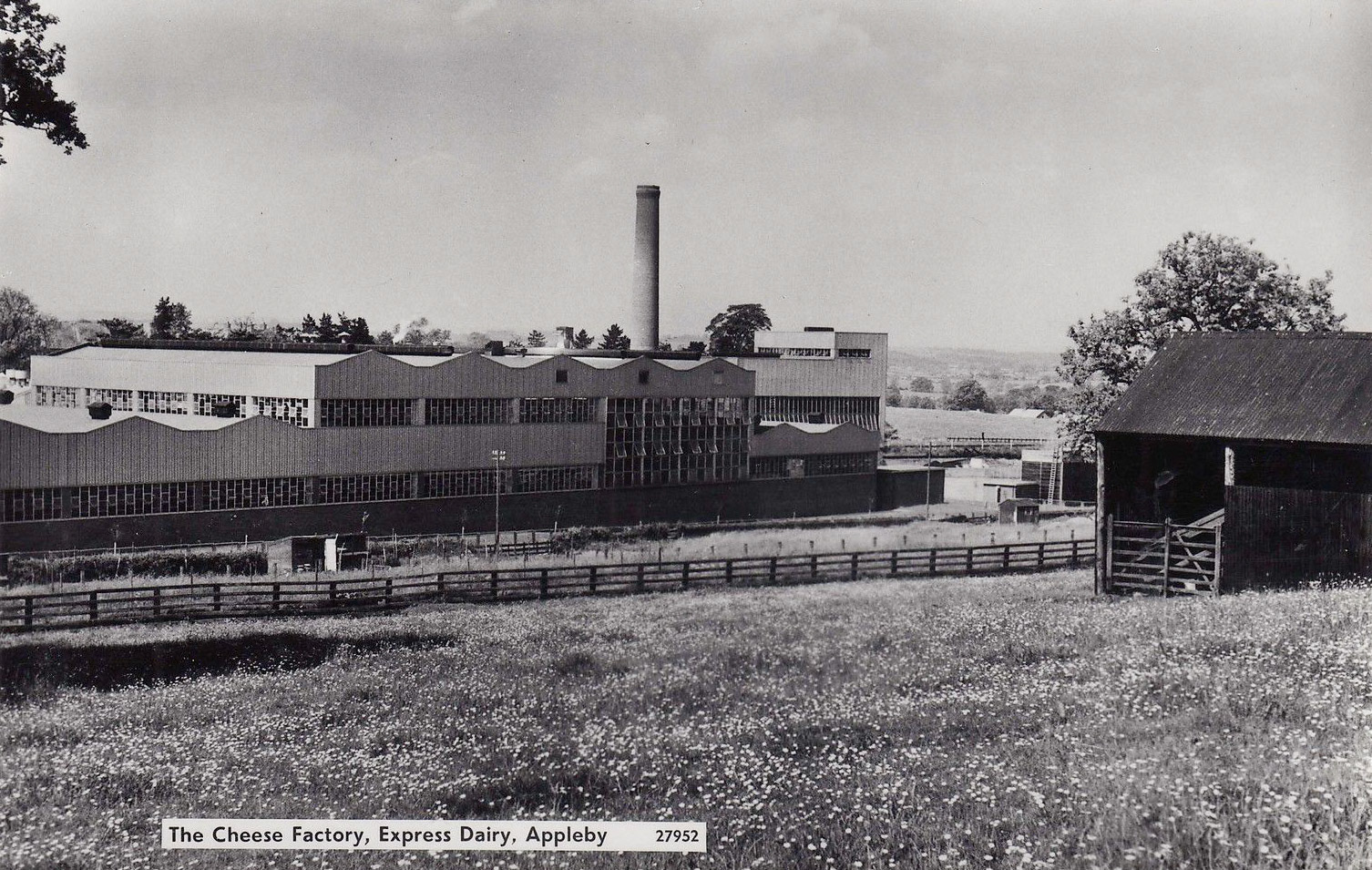 1960's Appleby Malcolm Heap commented "I use to work there, where they made calf milk powder. I think Johny Pearson did as well, and my brother Richard." (Courtesy Paul Luke, dated by Philip Allen)