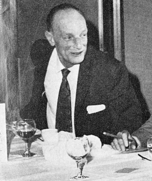 1973 Crack salesman Albert Hall, Long Service Presentation at Maidstone, 6th February973