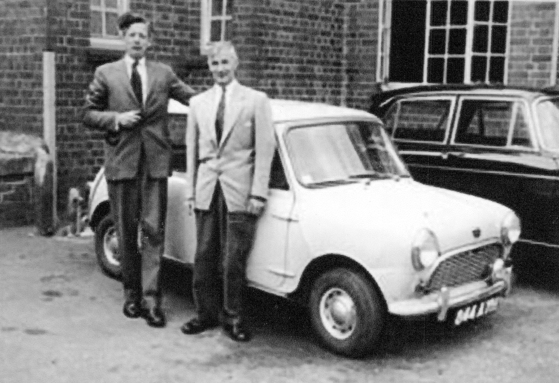 1960's Heather Thatcher comments "Robert Smith and Norman Love, Assistant Manager at Seaton Junction." (Courtesy Allhallows Museum, Honiton)