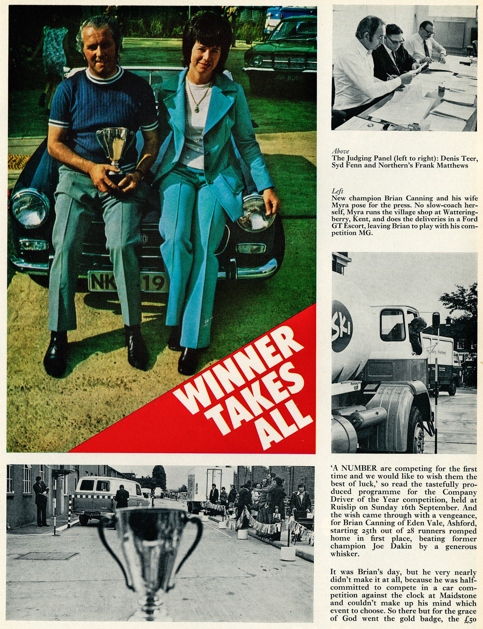 1973 Driver of the Year Competition at South Ruislip