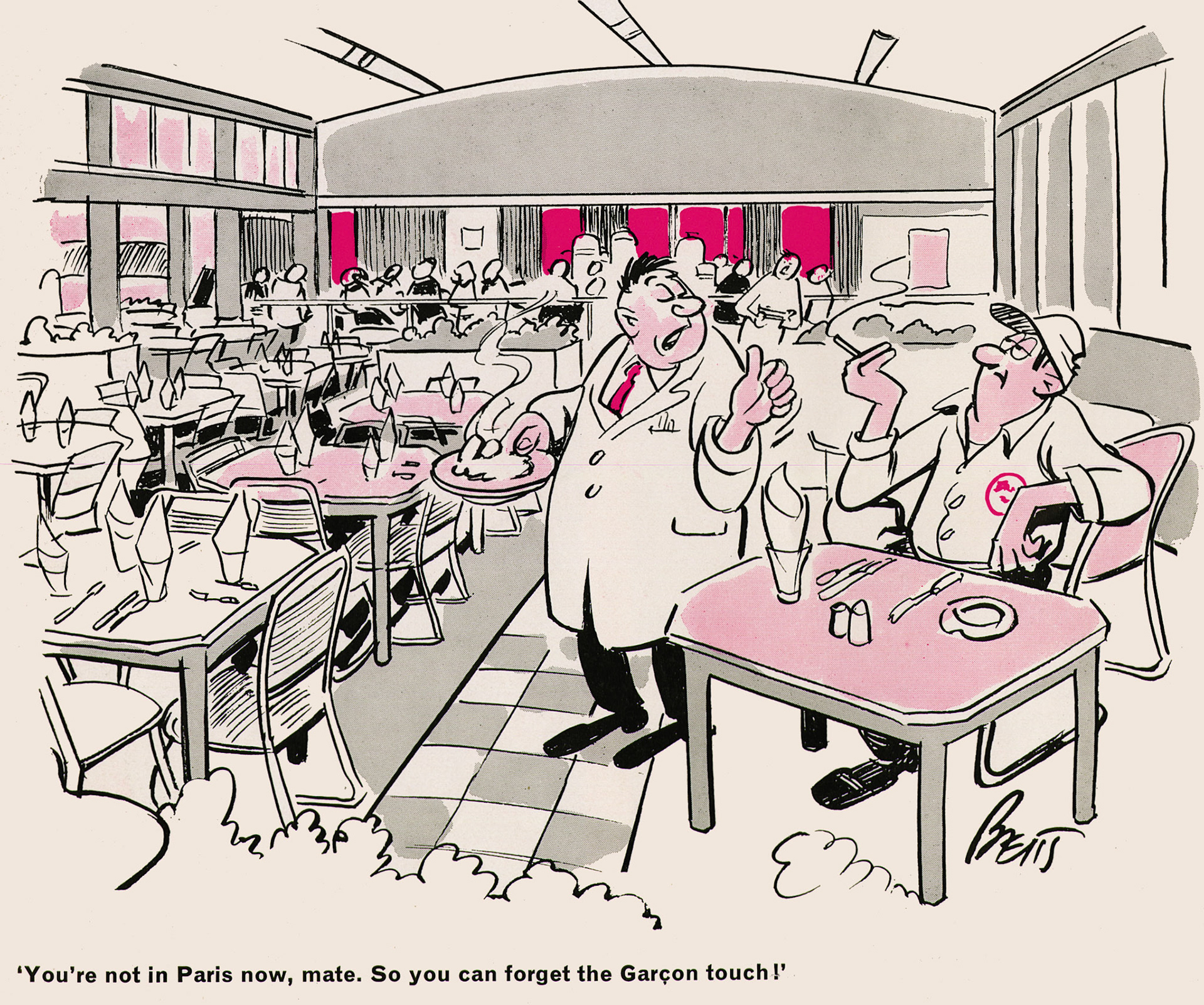 1963 Cartoons by 'Betts' (Express News Autumn)