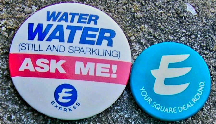 1980's? Milkmans' badges (Courtesy Express Dairy Memories FB Group)