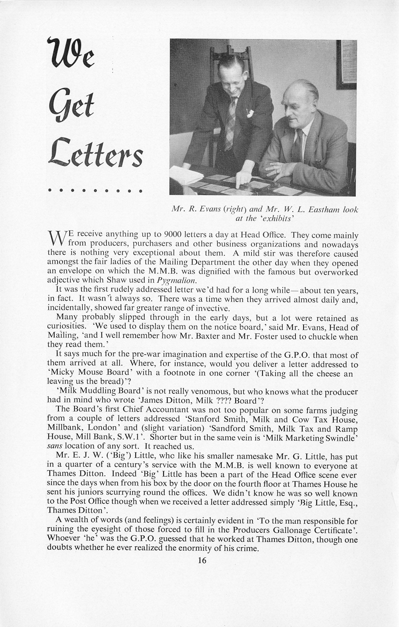 1958 MMB Magazine, 25 Year Anniversary Edition, Autumn-Vol 5, No 3