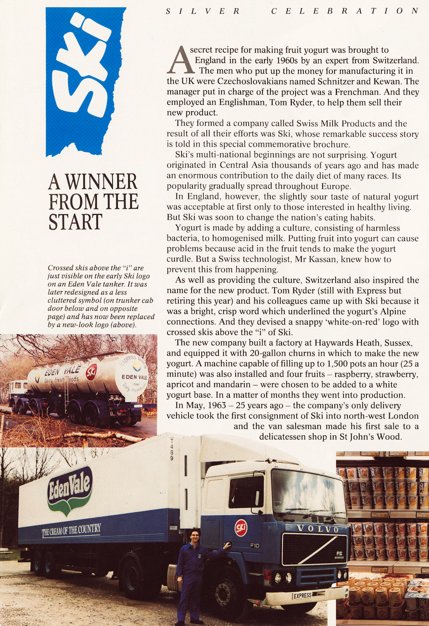 1988 Ski Silver Jubilee - 25 years (Courtesy Paul Bloor)