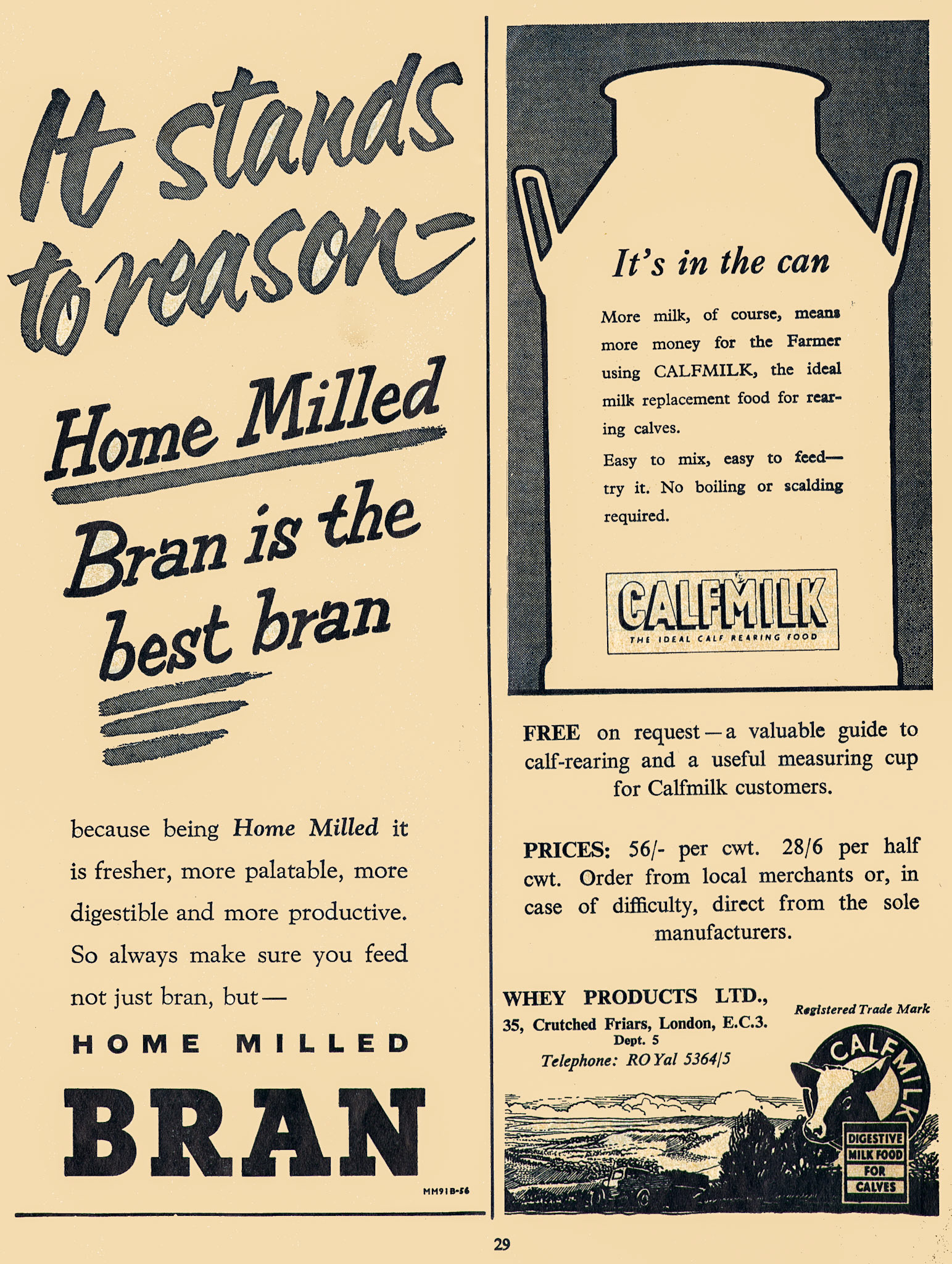 1954 Milk Producer magazine-April (Express Dairy Tales archive)