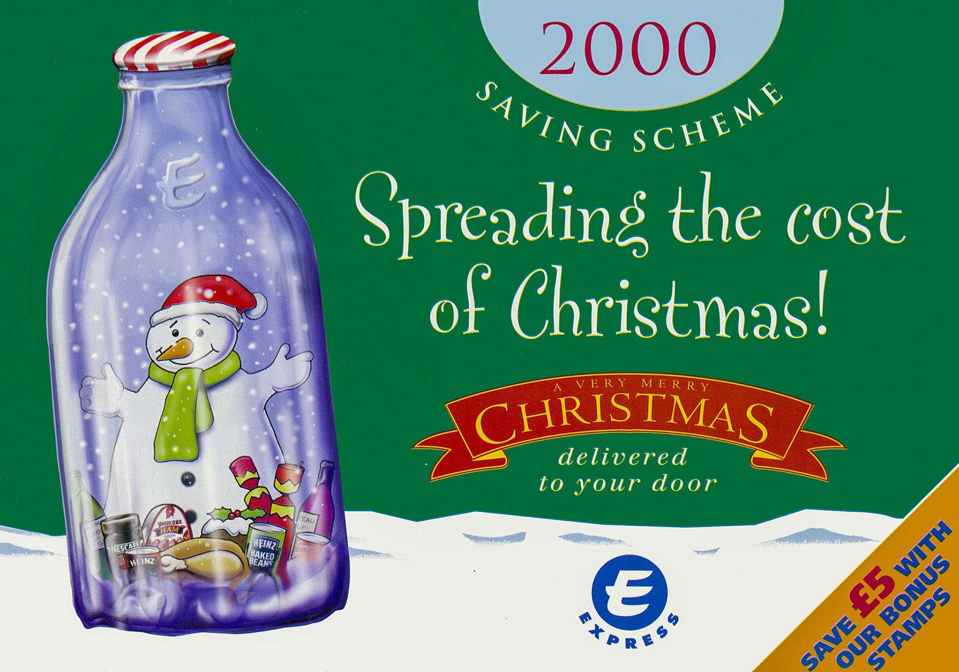 2000 Christmas Savings Scheme leaflet (Courtesy Paul Luke)