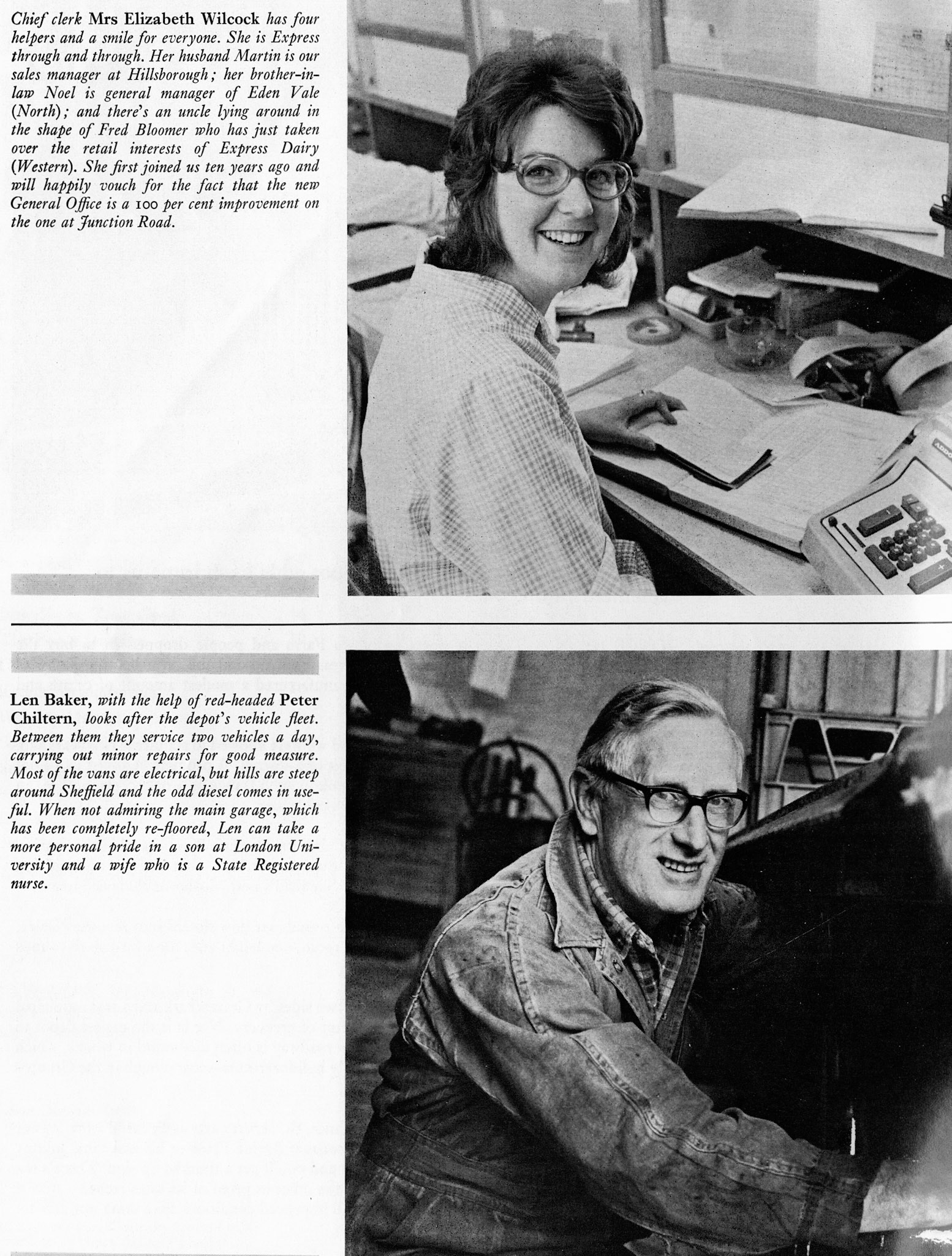 1972 Knowles Dairy, Norton, Sheffield renovation by Express Dairy