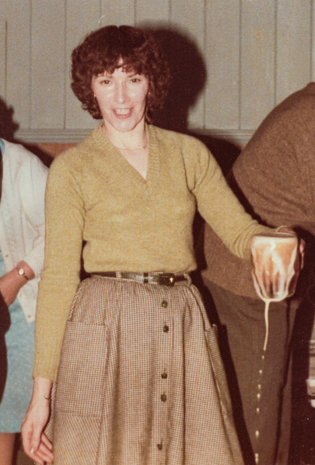 1960's "Barbara Yapp/ Jones". Julie Jones comments "That is Nan Louby, bless her-she loved working behind the bar and she enjoyed a beer or two."  (Joe Lyons Collection)