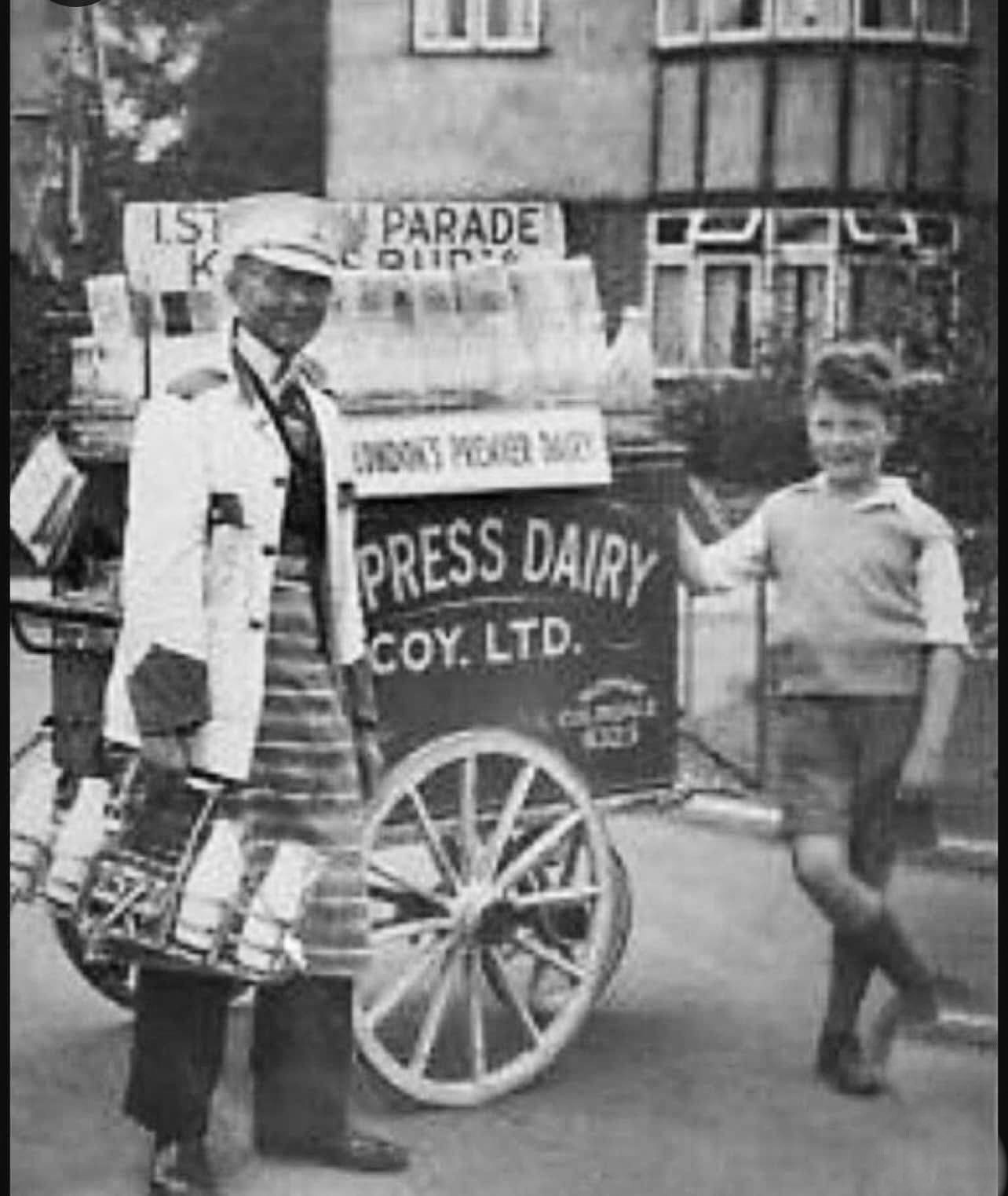 1950's Hand Cart (Courtesy Paul Simm)