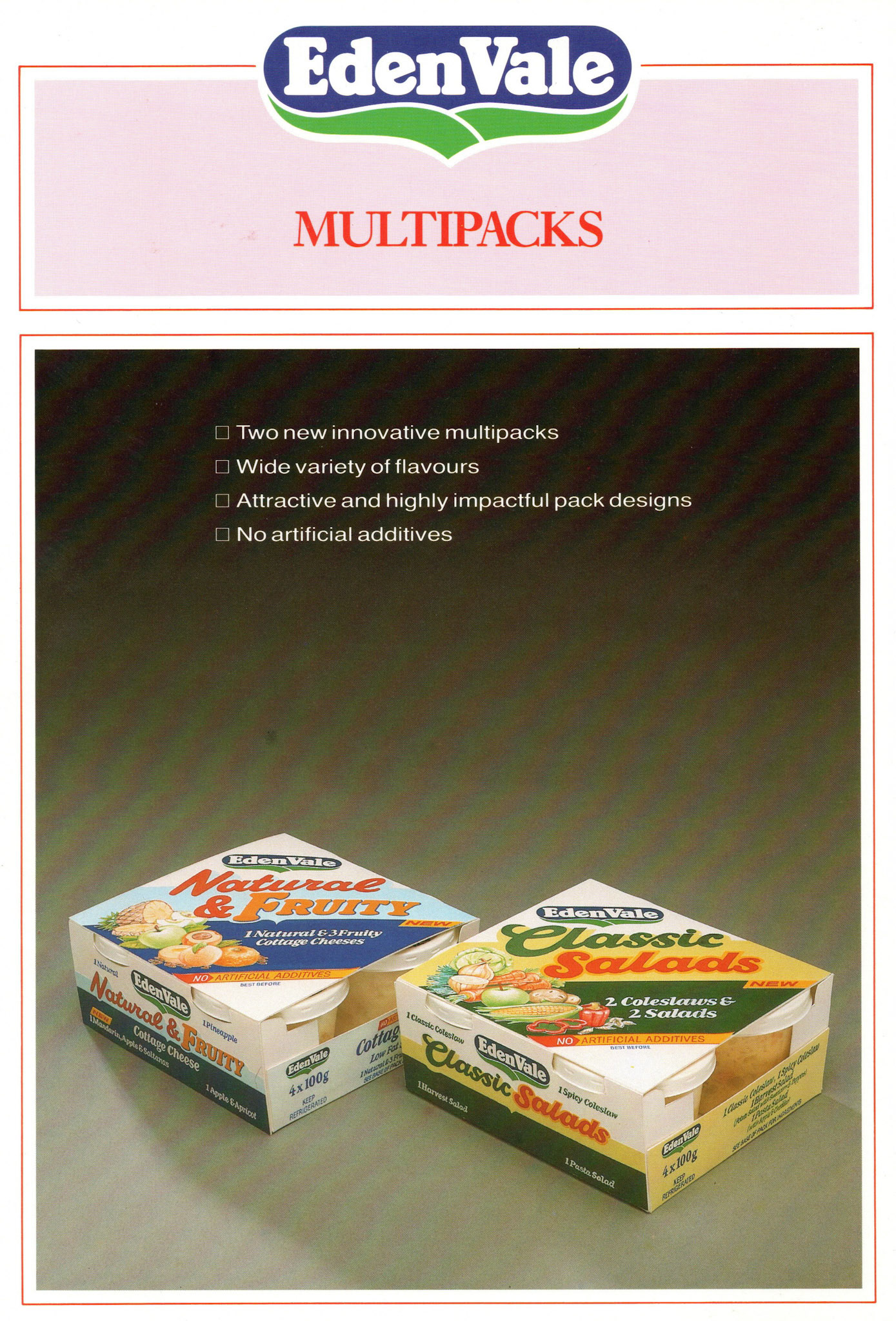 1980's Express Catering Foods 'Van Sales' leaflets (Courtesy Robert Turner)