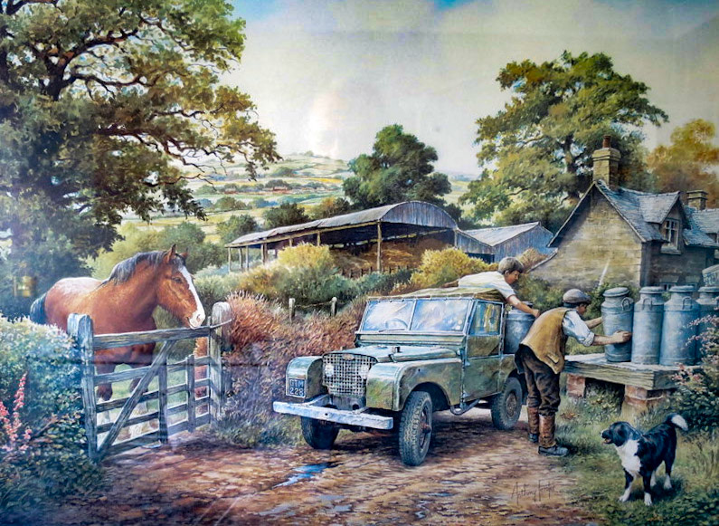 Keith Johnson says "My Dad was a churn truck driver at Northern Dairies, Holme Moor, and I spent many happy hours with him." (Courtesy Keith Johnson)