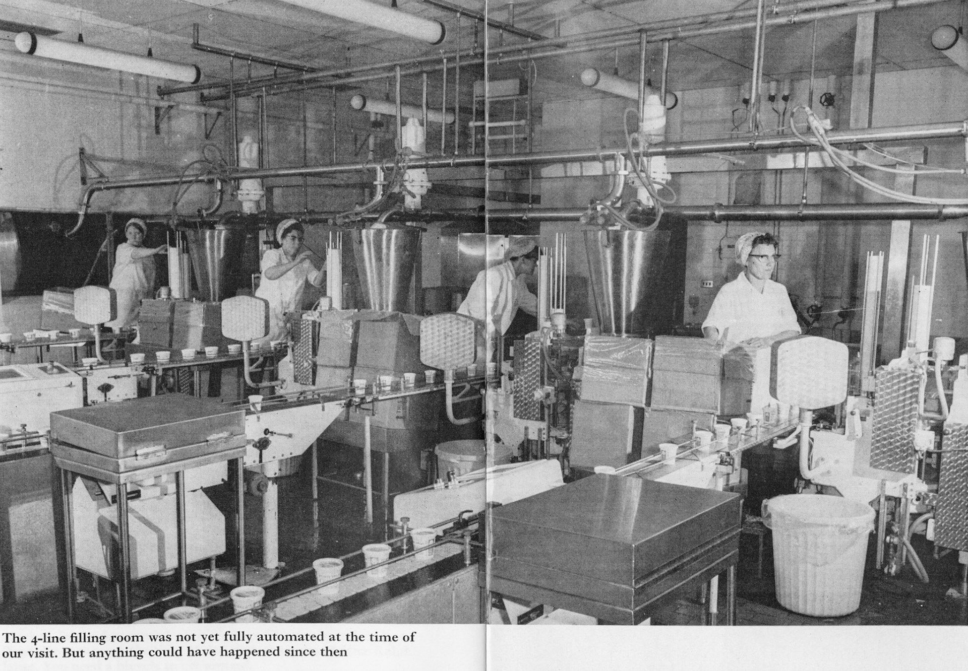 1972 Cottage Cheese Filling Room