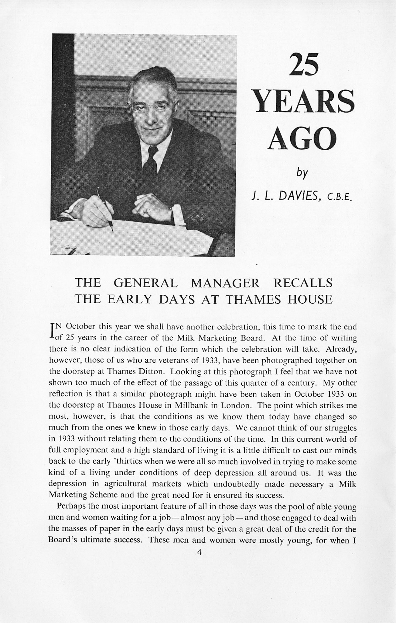 1958 MMB Magazine, 25 Year Anniversary Edition, Autumn-Vol 5, No 3