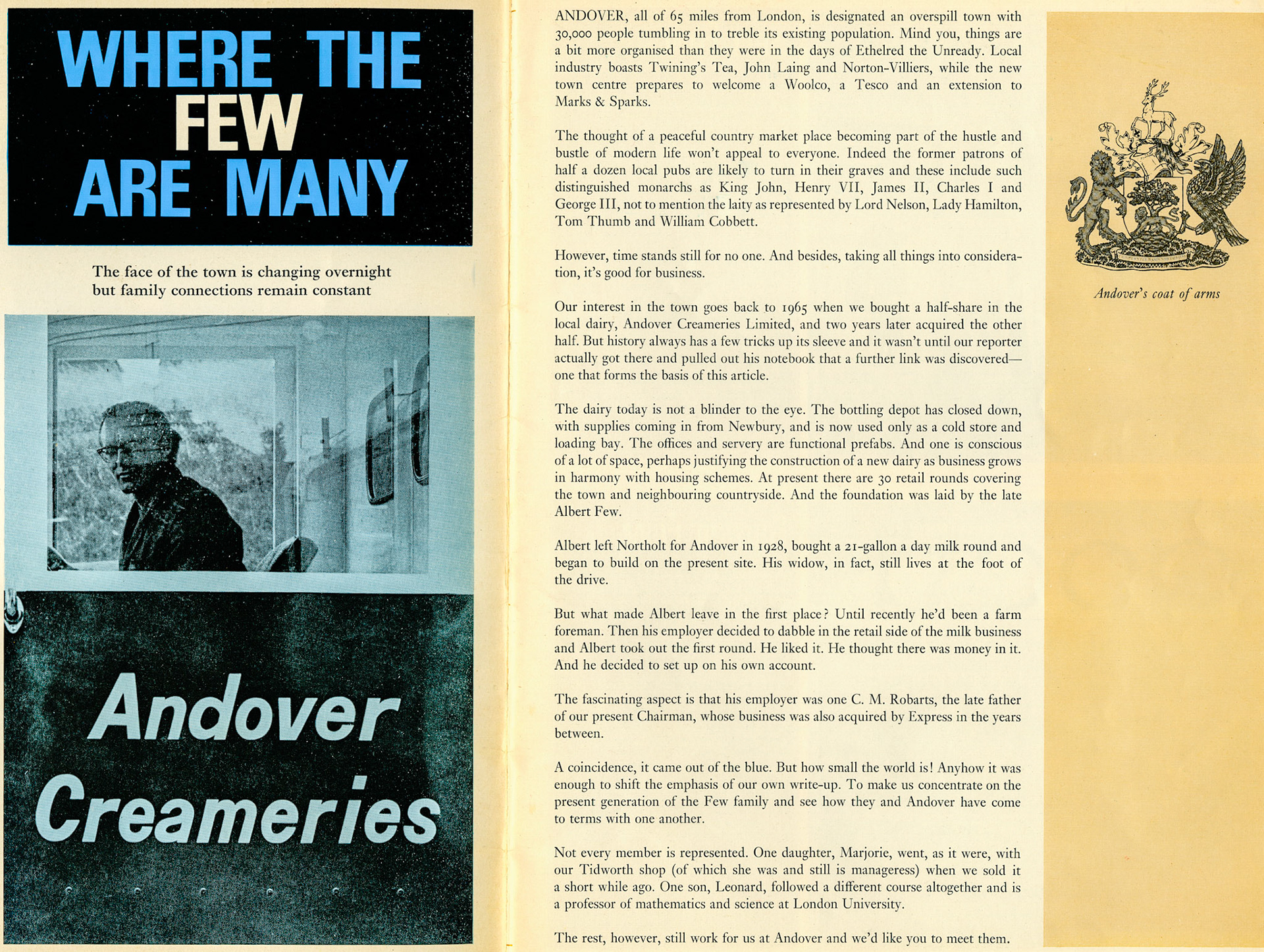 1970 Andover Creameries
