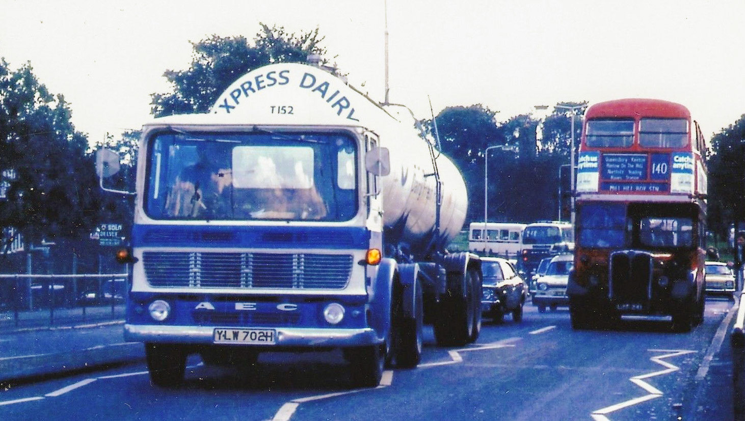 1980's AEC Tanker YLW 702H
