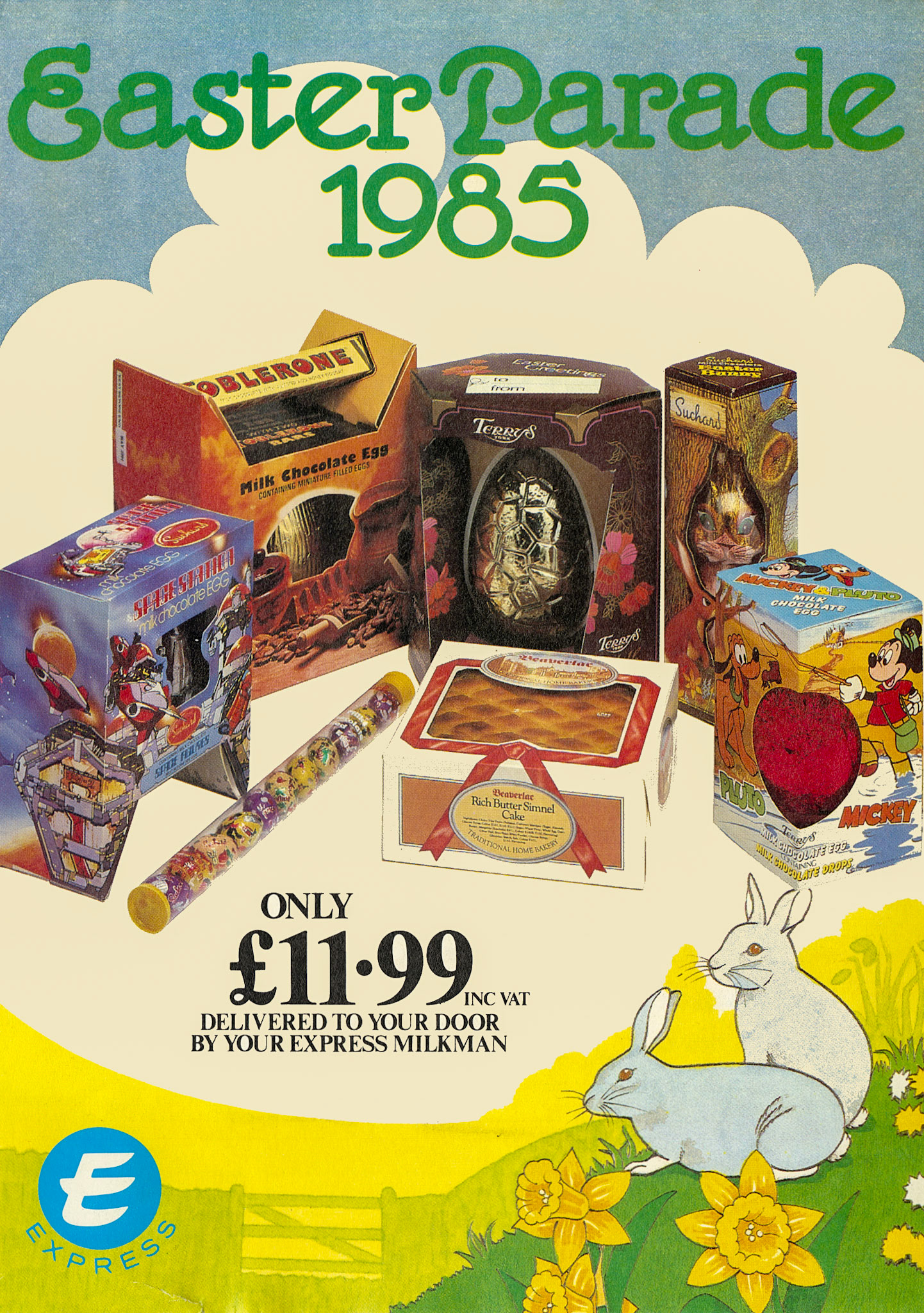 1985 Easter promotion leaflet (Courtesy Paul Luke)