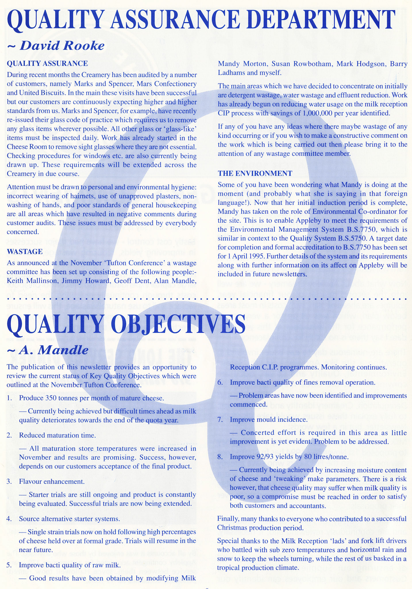 1994 March Appleby News (Courtesy Alan Mandle)