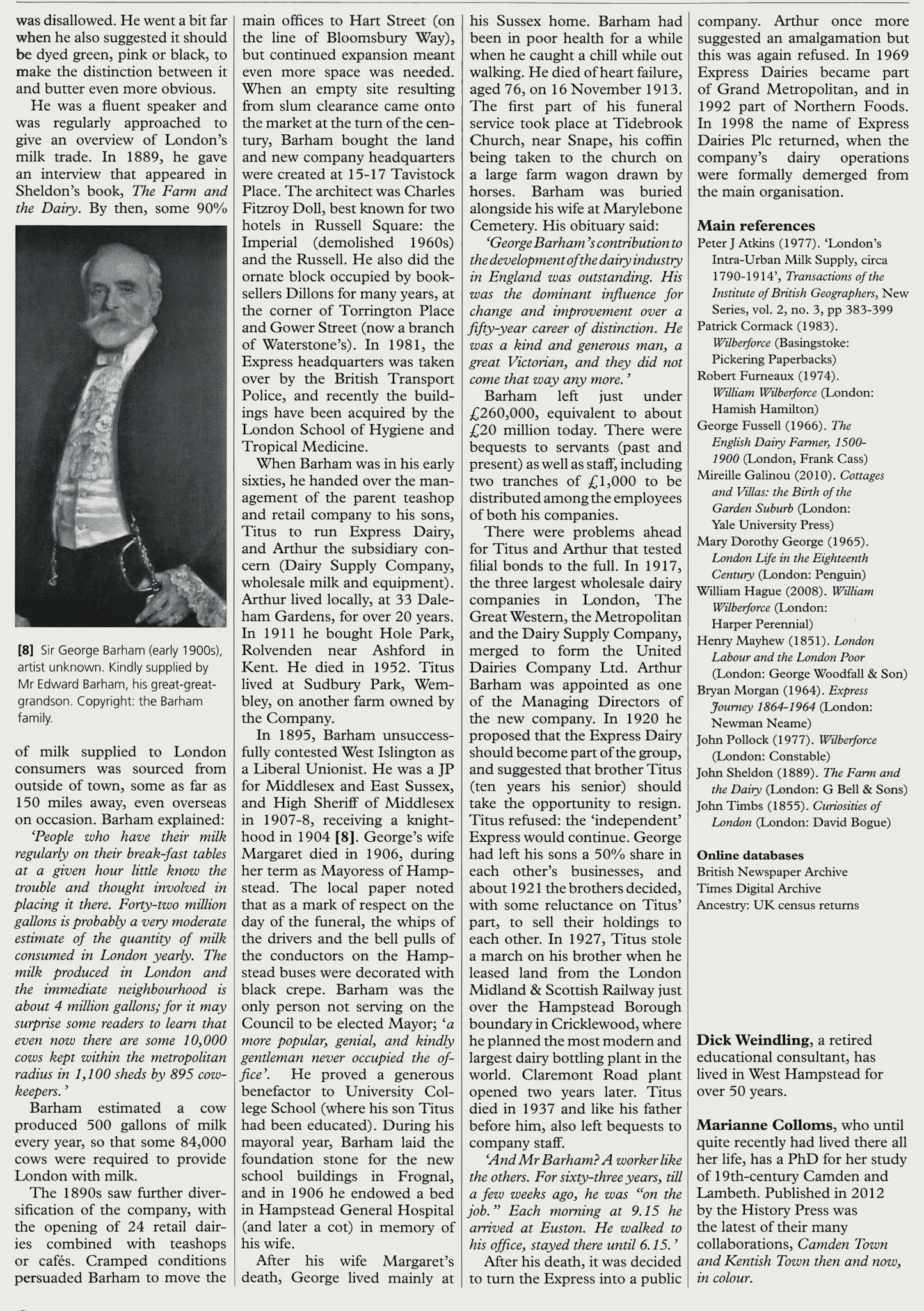 2012 Camden History Review Article 36 - Express Dairy Section