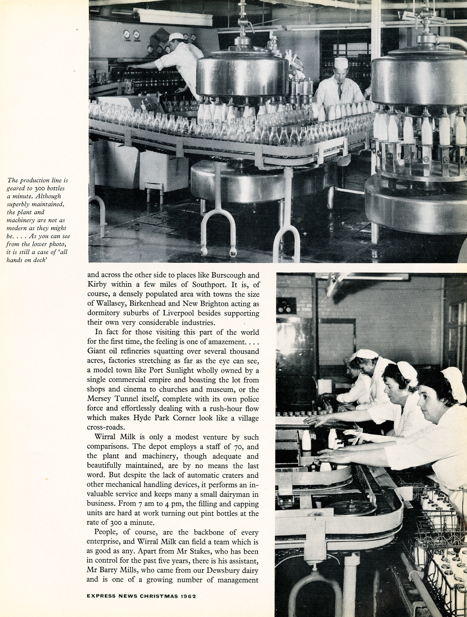 1962 Wirral Milk Supplies joins Express