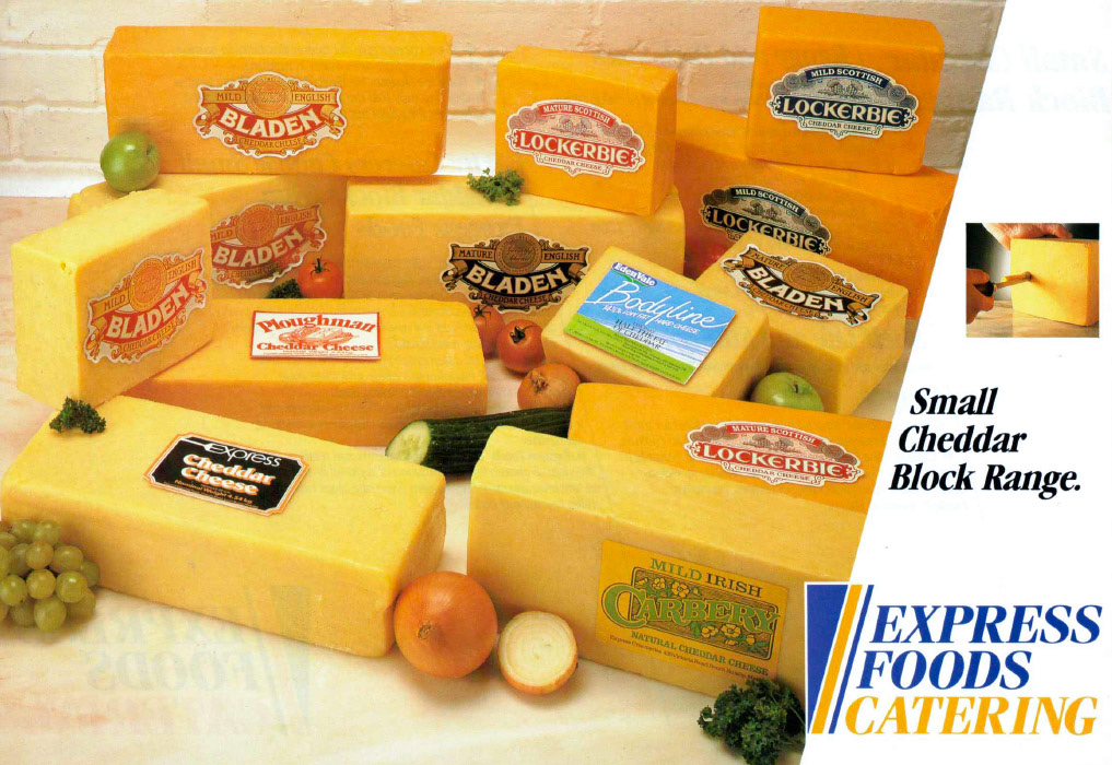 1980's Express Catering Foods 'Van Sales' leaflets (Courtesy Robert Turner)