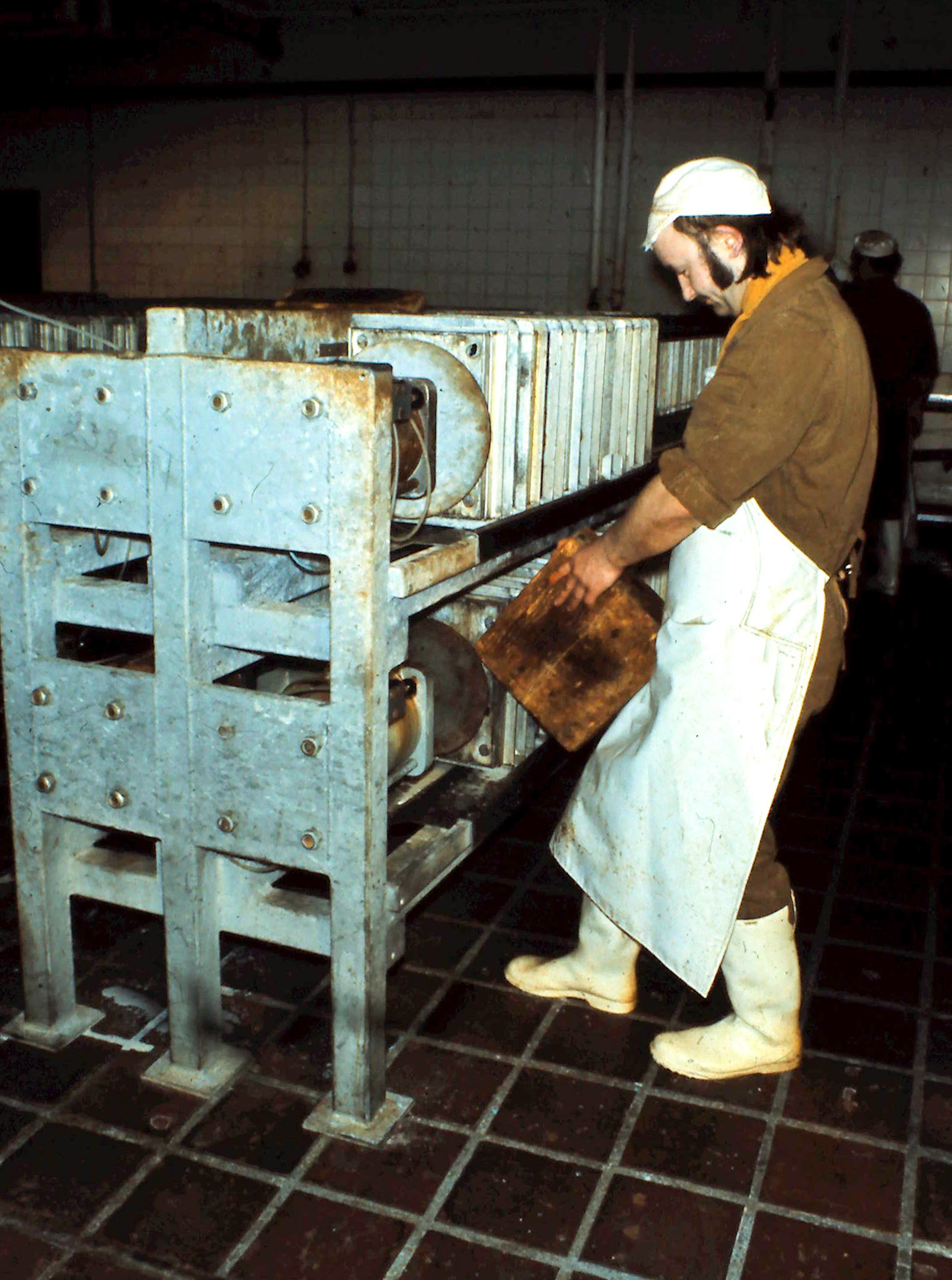 1970's? Appleby cheese presses.(Courtesy and comments by David Rooke)