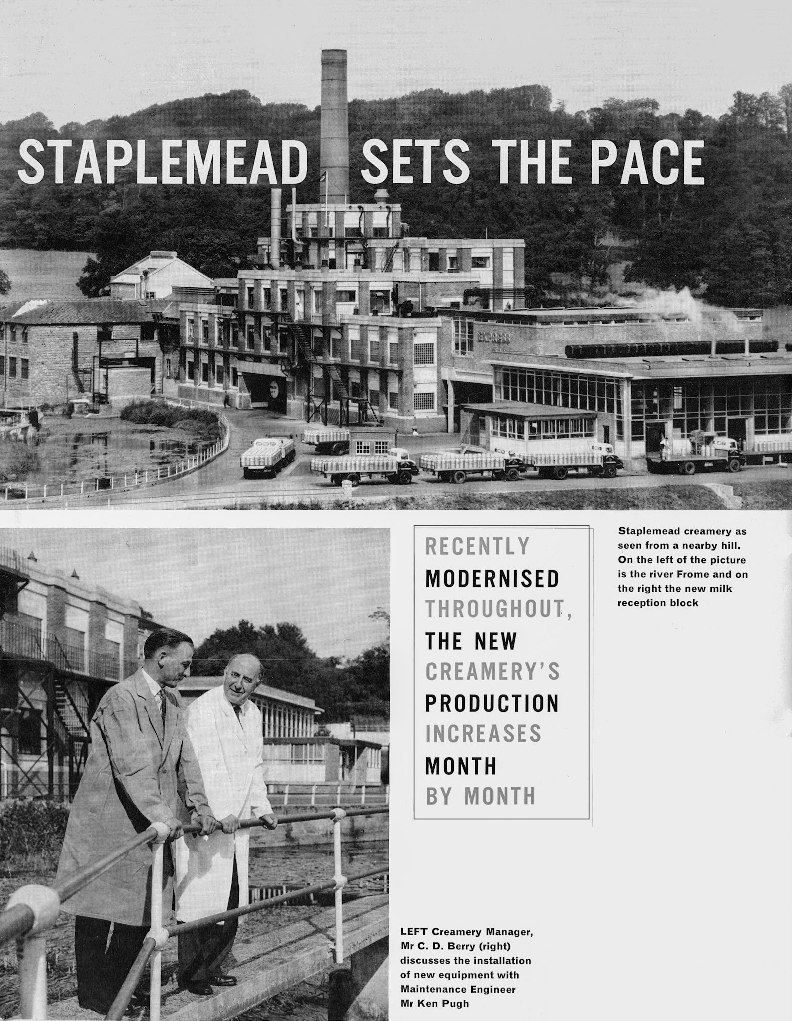 1963 Staplemead Feature Article Page 1. (Express News Autumn)
