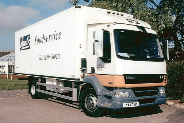 2011 Hunt's Frozen Foods truck. (Courtesy www.huntsfoods.co.uk)