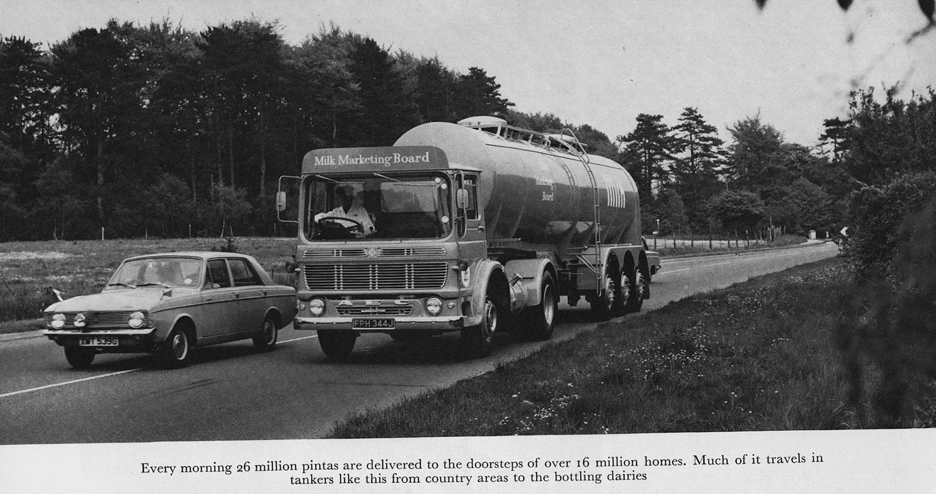 1973 'Milk to Market' Illustrations by Stanley Baker - Dust Jacket