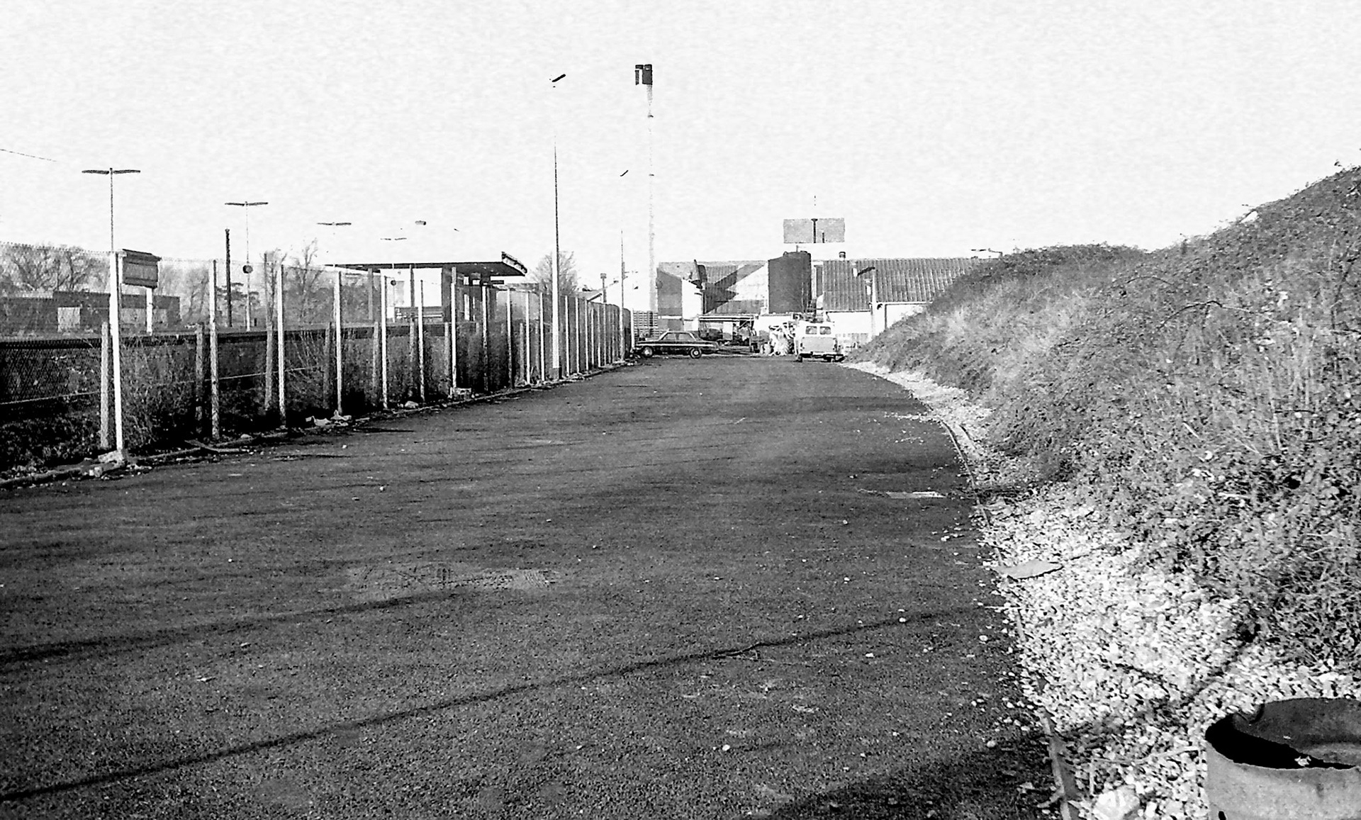 1979 South Morden rail siding and track removal. (Photographer Sam Jones)