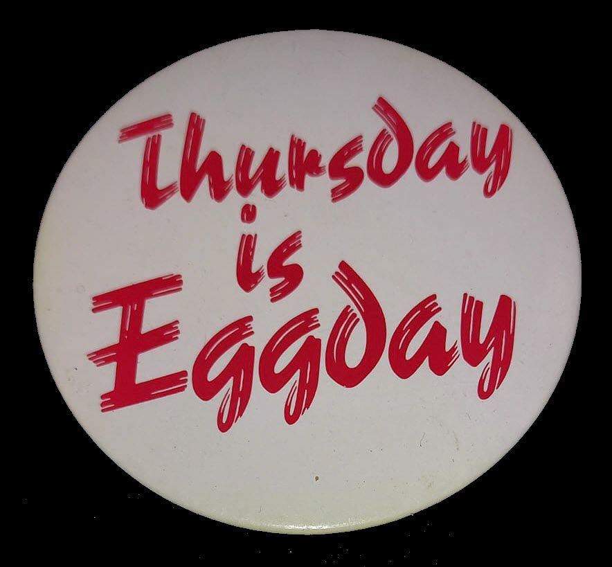 1970's? lapel badges (Courtesy Laurence Beauvoisin)