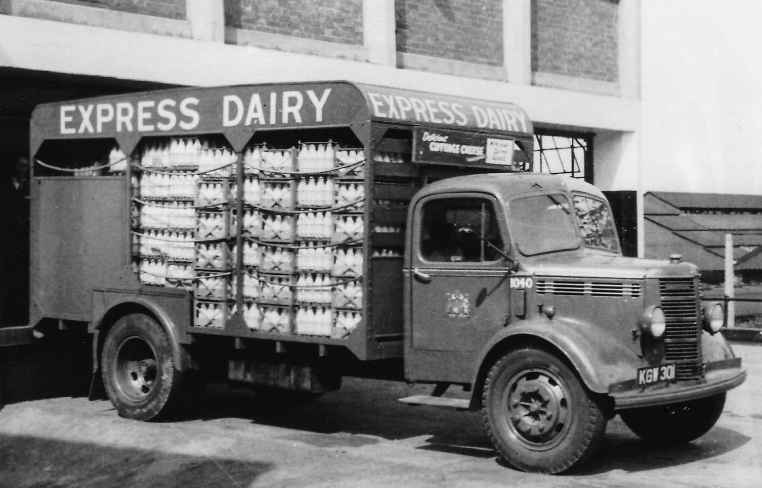 1950's Dave Fane comments "Bedford, looks like Cricklewood. KGW 301, 1681"