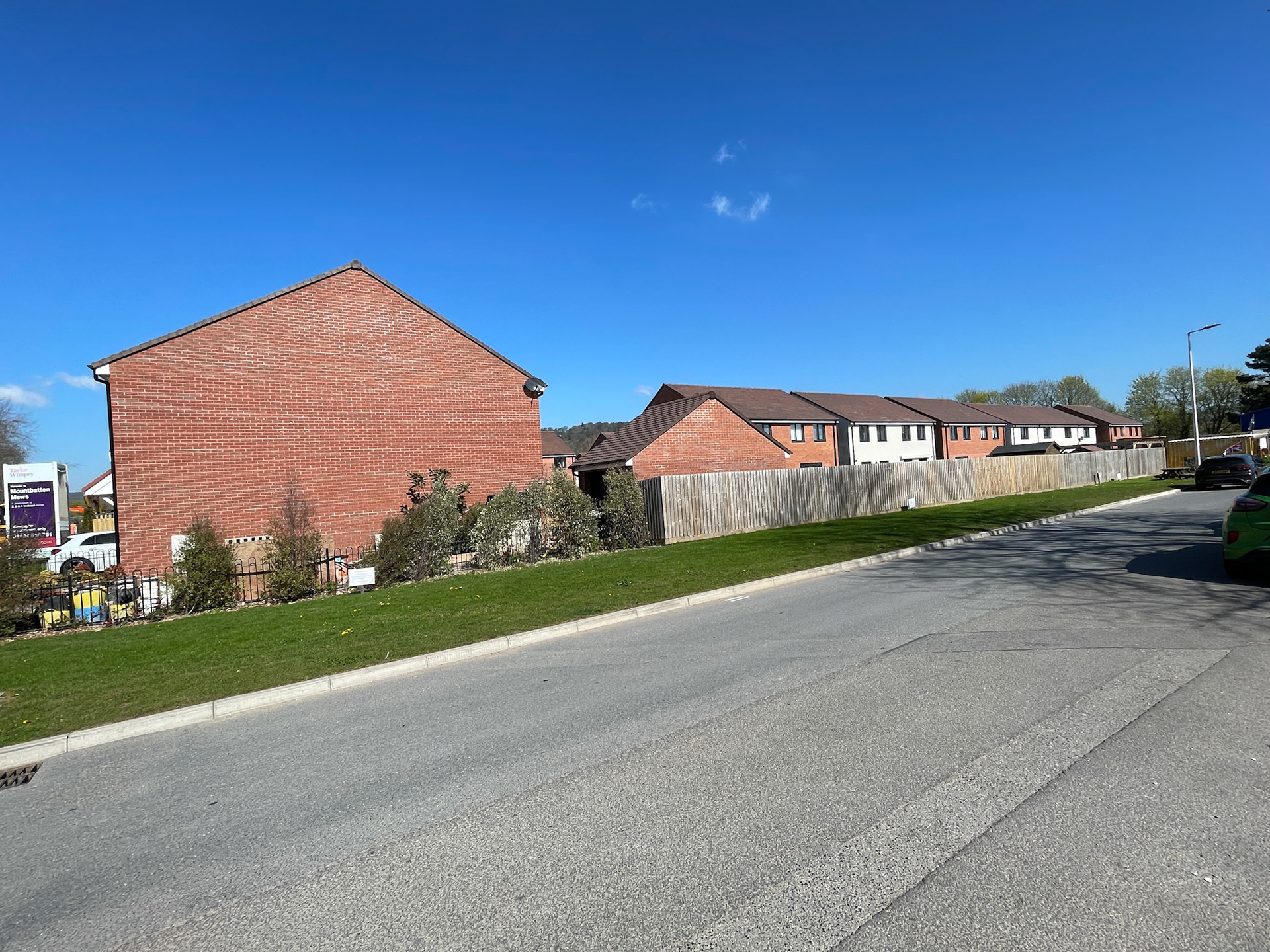 2023 April - Creamery site now a new housing estate